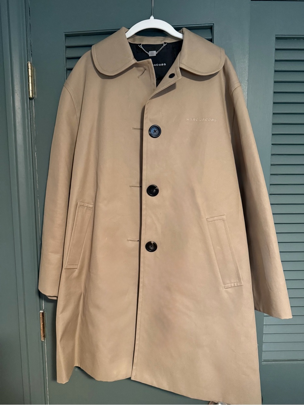 Marc Jacobs Taupe Single-Breasted The Trench Coat